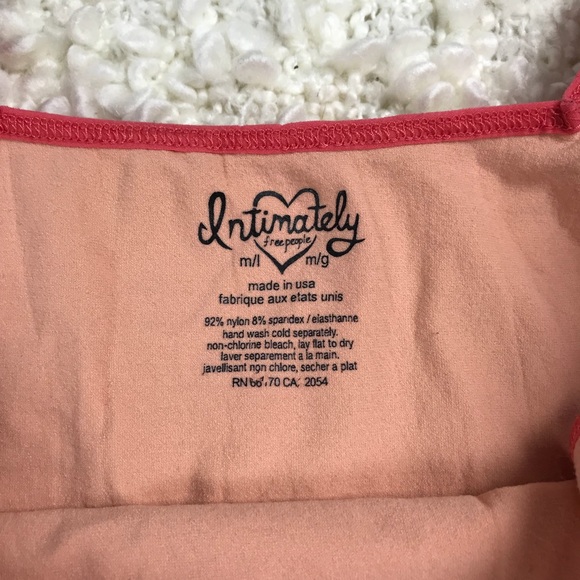 Free People Intimately Pink Lace Bodycon Dress - Picture 4 of 7